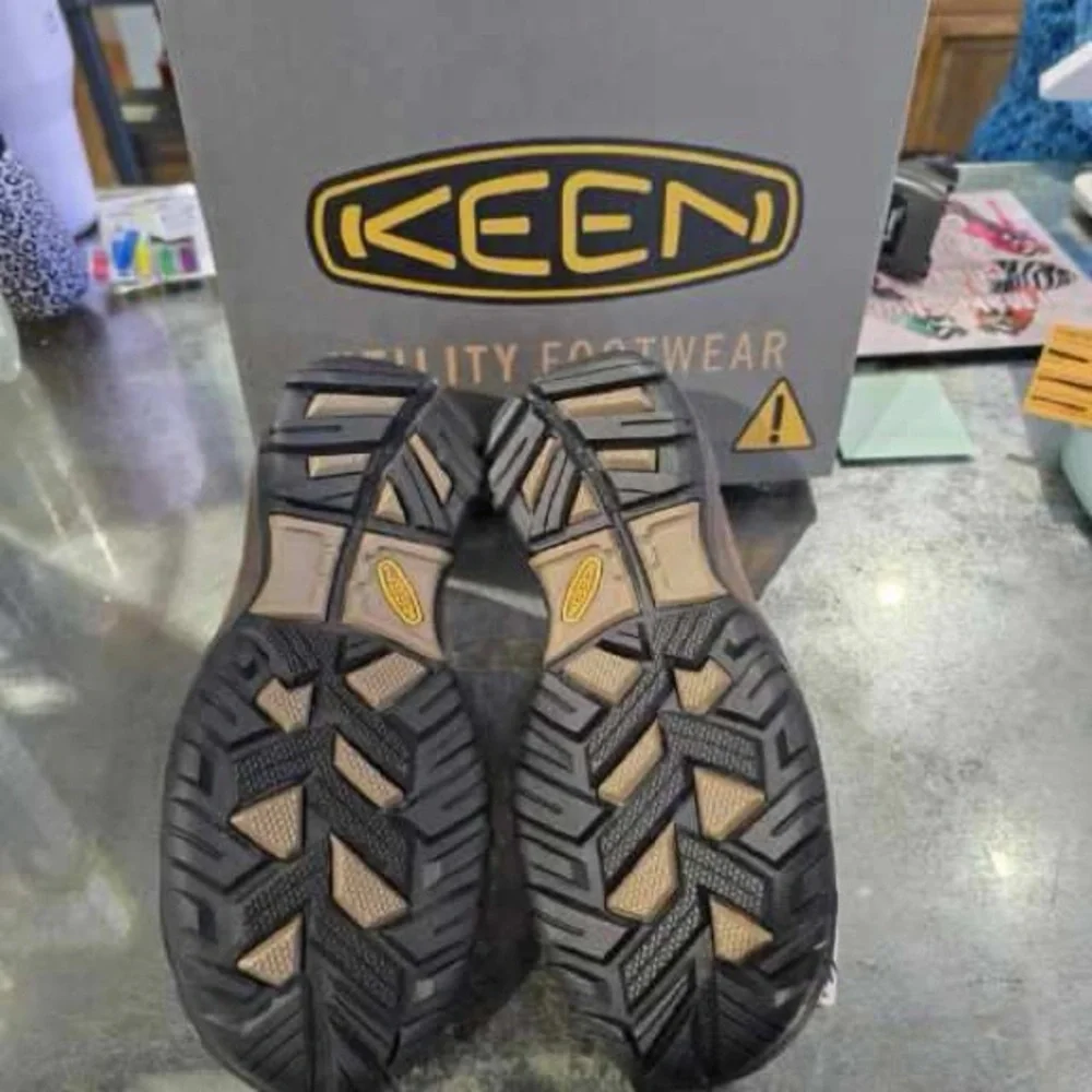 KEEN Womens Brown Steel Toe - Picture 3 of 4